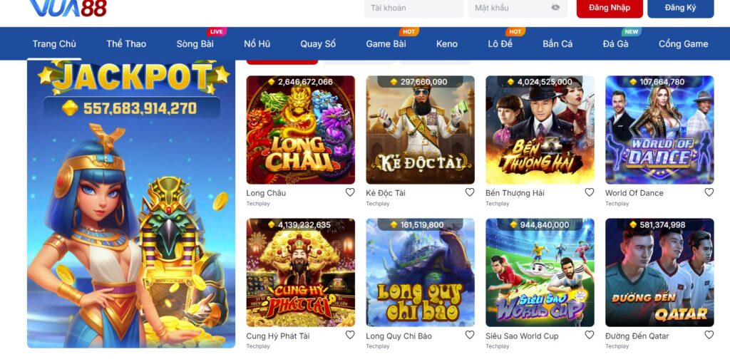 Trò chơi vua88 dễ chơi dễ kiếm tiền