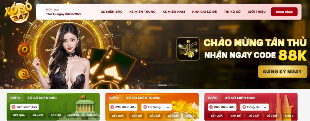 Xoso247 nhiều người dùng lựa chọn đánh đề online